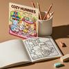 Cartoon Graffiti Painting Book Stress Relief Paperback Funny Doodles Book  for Adults And Teens