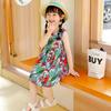 Girls' Floral Cotton Summer Dress 2025 - Toddler & Baby Sling Vest