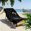Alabama State Hornets Print Beach Towel, Large Soft Quick Dry Towel for Beach Camping Swimming