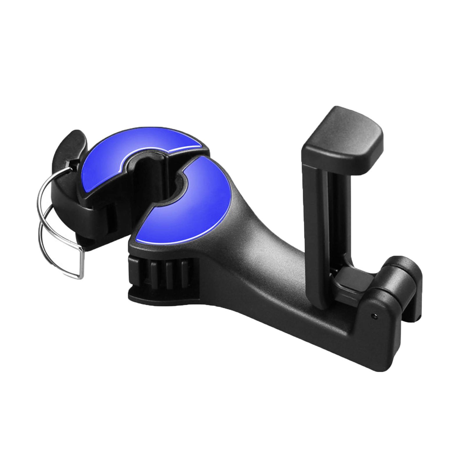 

2 в 1 крючки для автомобильных сидений для кошельков и сумок с держателем для телефона Выдвижной автомобильный держатель для телефона A