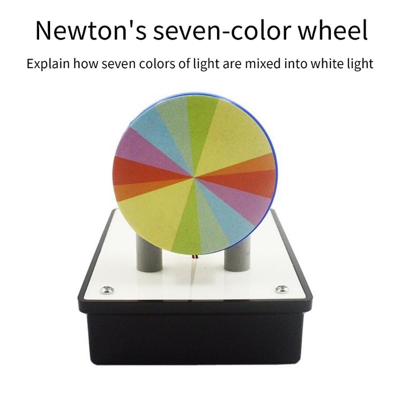 Electric Newton Disc Hands On Color Blending Experiment Educational Optics Equipment Apparatus For School Labs