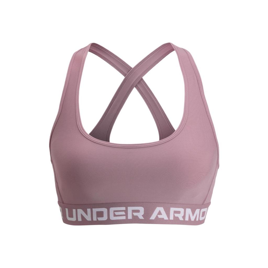 Under Armour Dfo Minimalist Comfortable Fashionable Versatile Sports Bra Women Underwear Essence-Pink 1376437-697