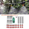 Garden Lawn Greenhouse Micro Irrigation System Kit Plants Watering Hose Nozzle Sprinkler