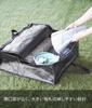 Yamazaki Jitsugyo Be Wiped with Polyethylene Sheet with Pocket Toy Storage Bag Black Main Approximately W55 X D21 X H55cm Not Tower Storage Bag