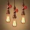 American Industrial Retro Pendant Light - Creative Water Pipe Design for Restaurants and Bars
