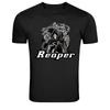 Reaper Grim Death Skull Graphic T-Shirt