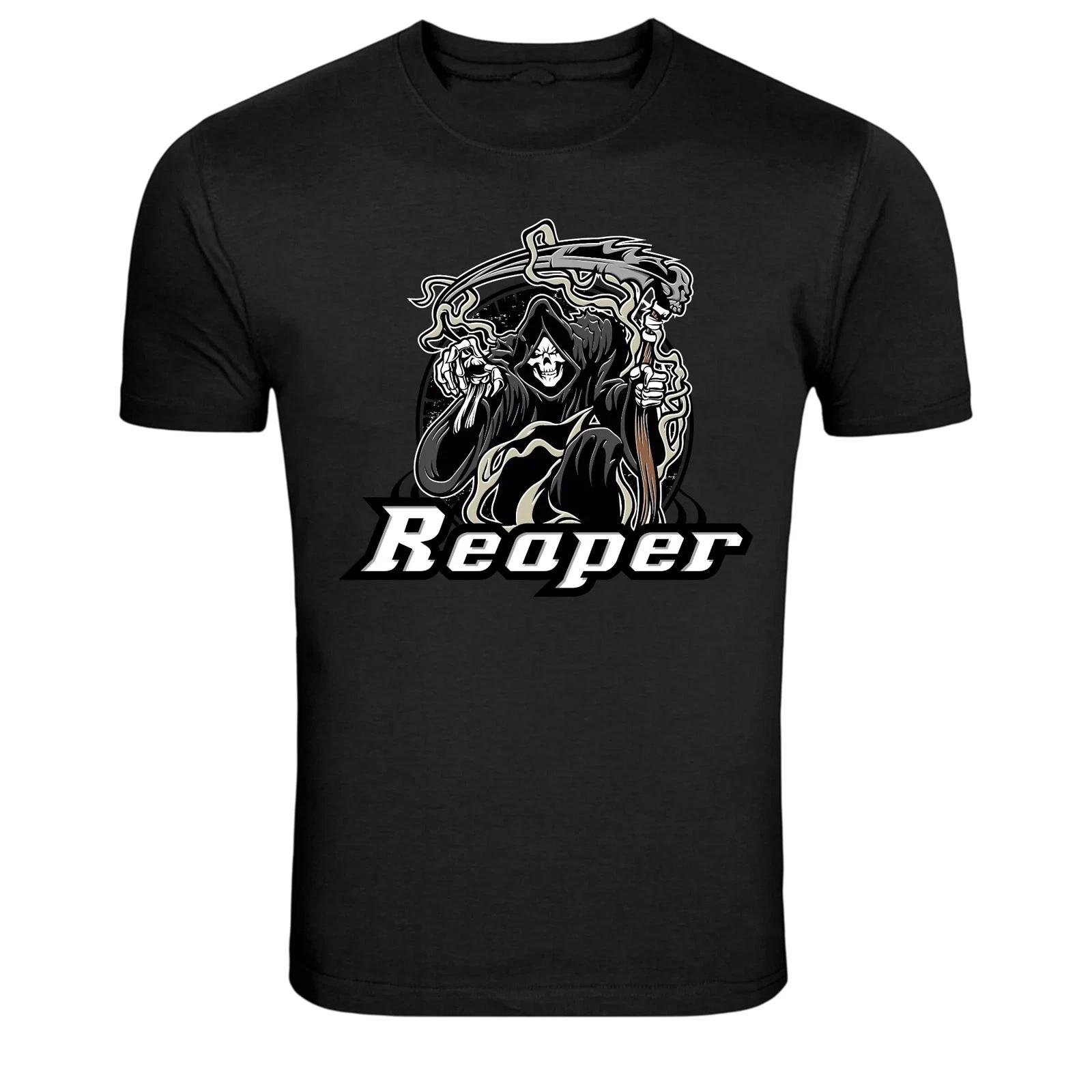 Графическая футболка с изображением Жнеца, Черепа Смерти 2XL
