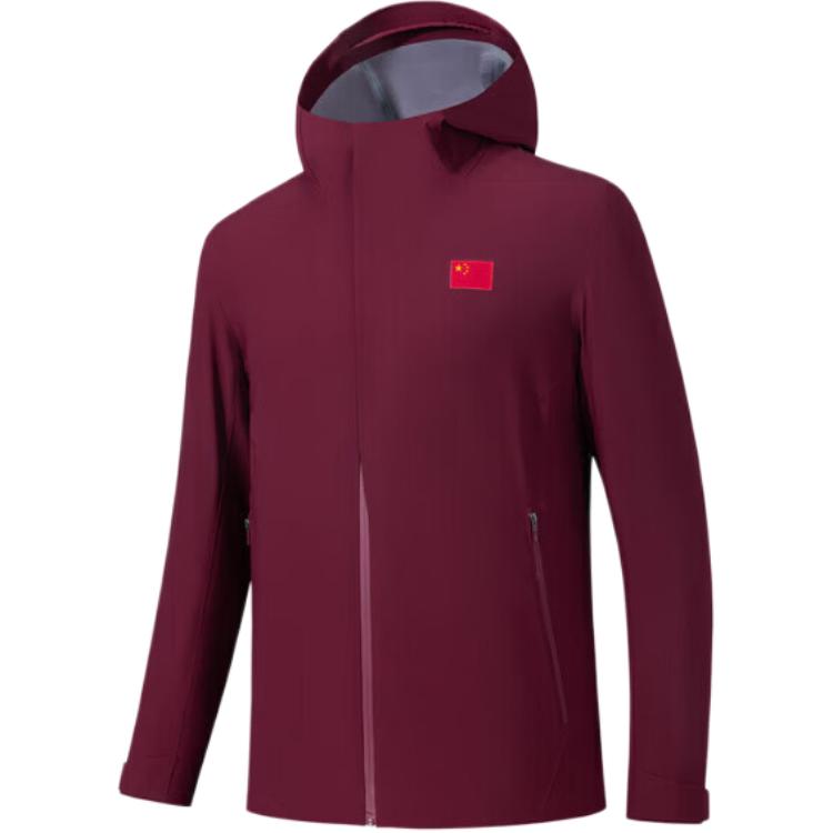 Anta Champion All-Weather Series Comfortable Simple Windproof Hooded 3-In-1 Jacket Men jackets 152610714-3 2XL