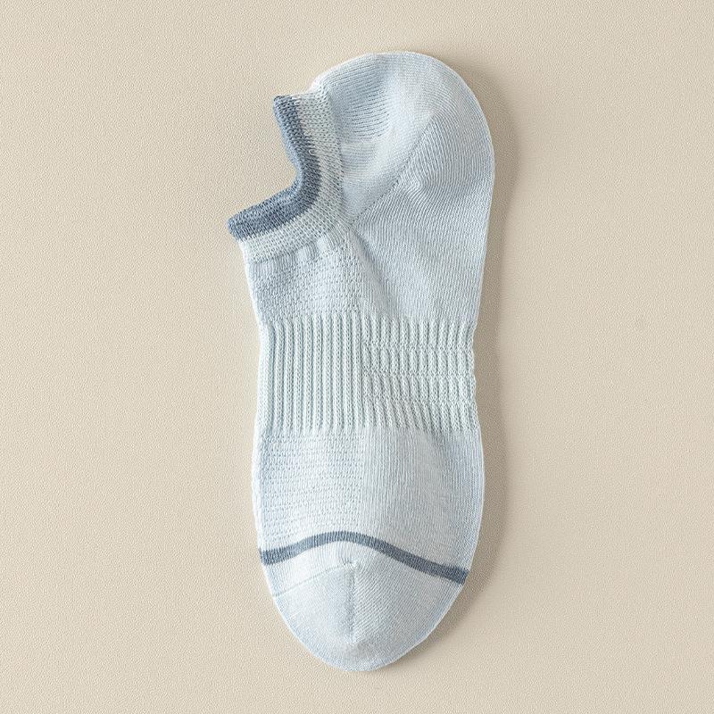 Women's Summer Thin Boat Socks, Summer Mesh Breathable, Anti-slip, Non-dropping, Shallow Mouth Invisible Socks, Boneless Women's Socks