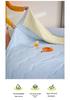 A-Class Cool Ice Silk Summer Quilt - Breathable, Machine Washable, for Single/Double Beds
