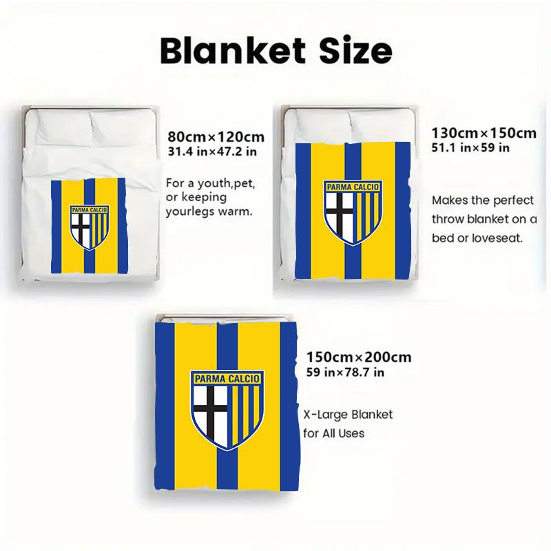 Parma 2D Flachmuster Flanelldecke Hohe Qualität Ganzjahres-Wärme und Komfort Perfekt für Weihnachtsgeschenke.
