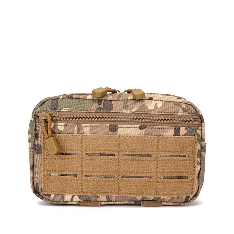 Tactical Molle Outdoor Waist Bag with Laser-Cut Design
