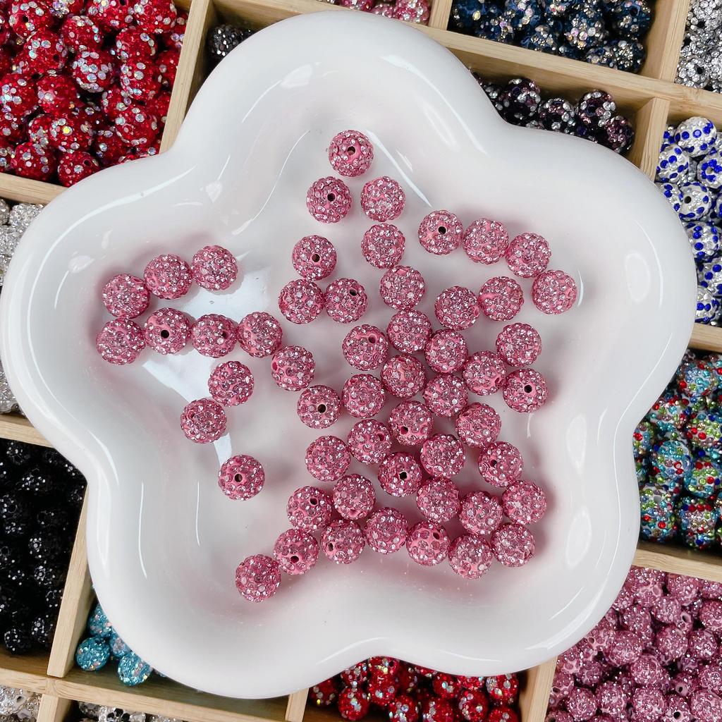 Handmade Rhinestone Crystal Beads for DIY Jewelry: Diamond Ball, Spacer, Pendant Materials