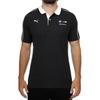 Puma X BMW Motorsport Buchstaben-Print Lässiges Kurzarm-Poloshirt Herren Poloshirts Schwarz 538135-01