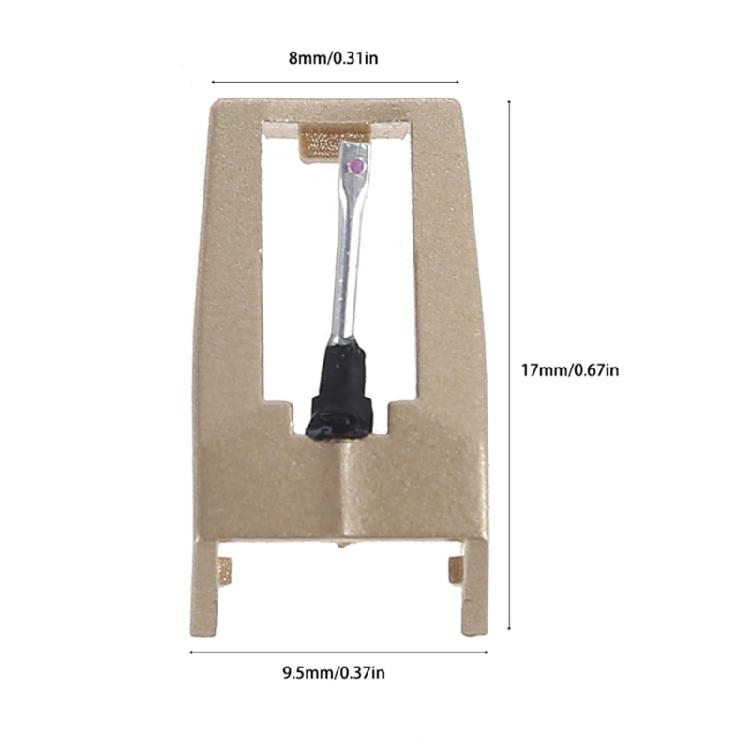 Cartridge Replacement Stylus Needles for Sylvania Turntable Phonograph for LP Vi