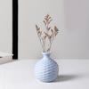 Flower Vase Nordic Decoration Ceramic Vases Home Desk Decor Flower Pot Flower Basket Simple Modern for Small Flowers