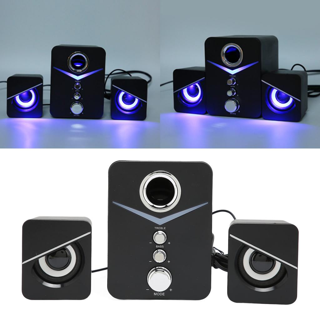 D‑221   Computer Speaker   Bass 2.1 Channel   Desktop Speaker for Wedding Party