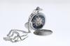 Charles-Hubert Paris Double Hunter DWA-062 Men's Mechanical Hand-Wound Pocket Watch