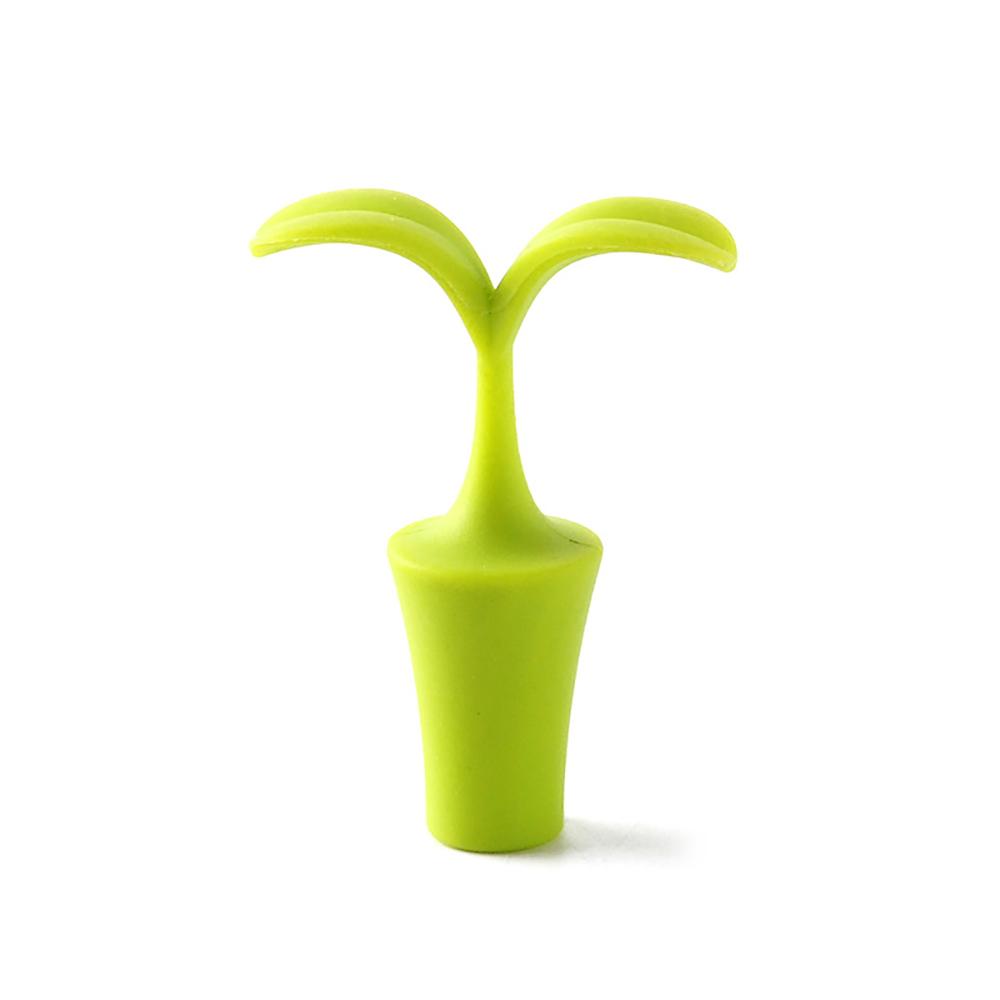 Silicone World Bauhinia Flower Silicone Wine Stopper  Vacuum Red Wine Bottle Stopper Sealed Champagne Drinks Wine Stopper Tools