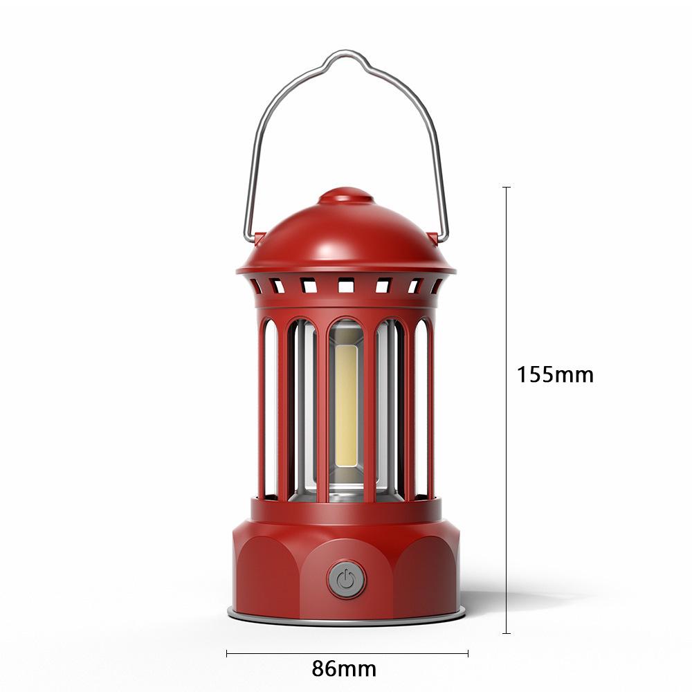 Retro Outdoor Camping Lantern: Handheld Tent & Gift Oil Lamp