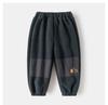 Children's Pants Thickened Boys' Casual Pants Fleece Boys' Going Out Warm Leggings Baby Autumn and Winter Children's Pants