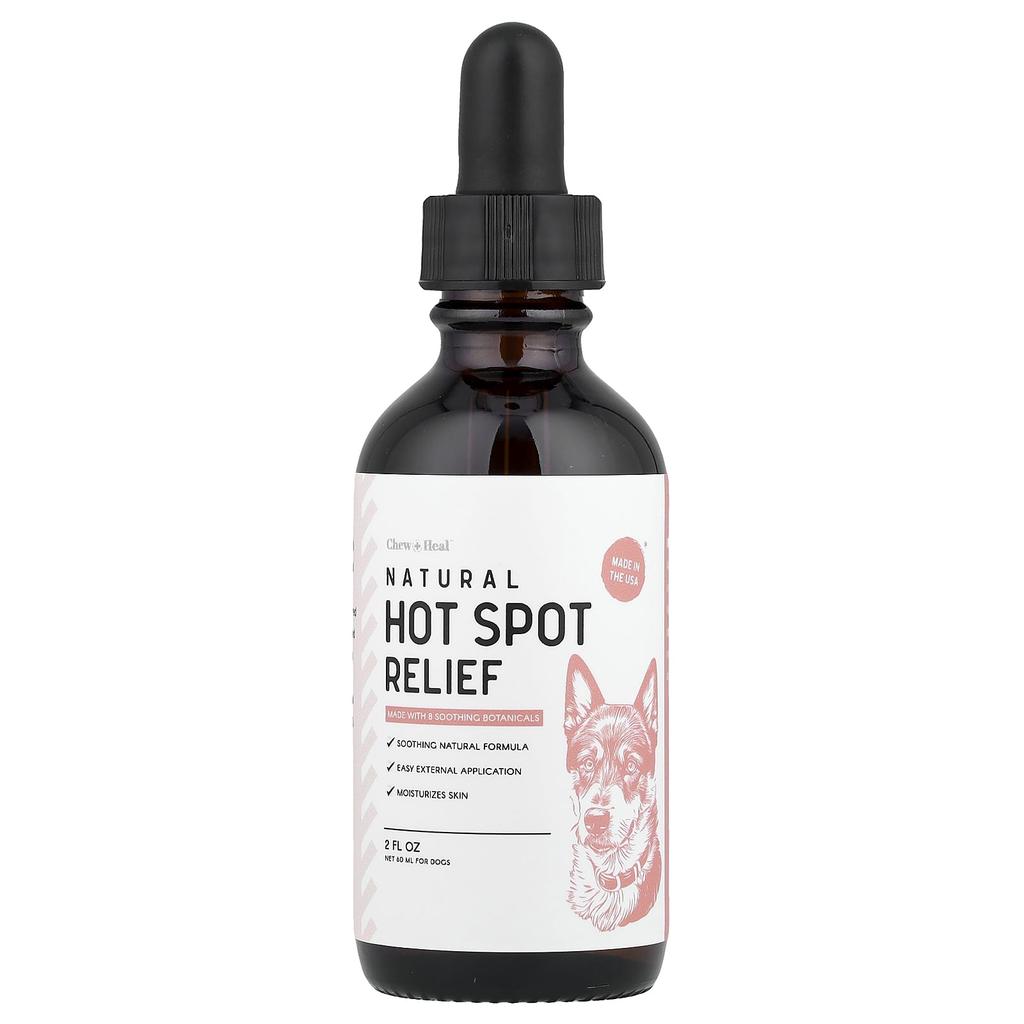 Chew + Heal Natural Redness Relief, For Dogs, 60Ml (2Fl Oz)
