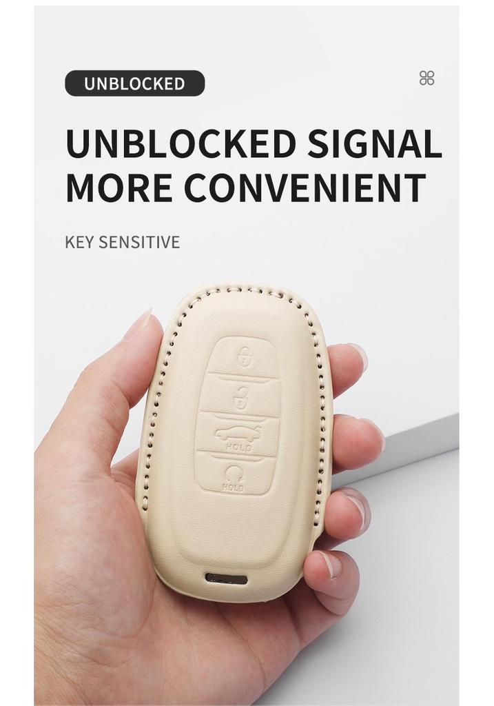 Hongqi H5 Key Cover for Models 2324, H6, H9, HQ9, HS5, HS7, HS3, EH7 - High Quality Protection