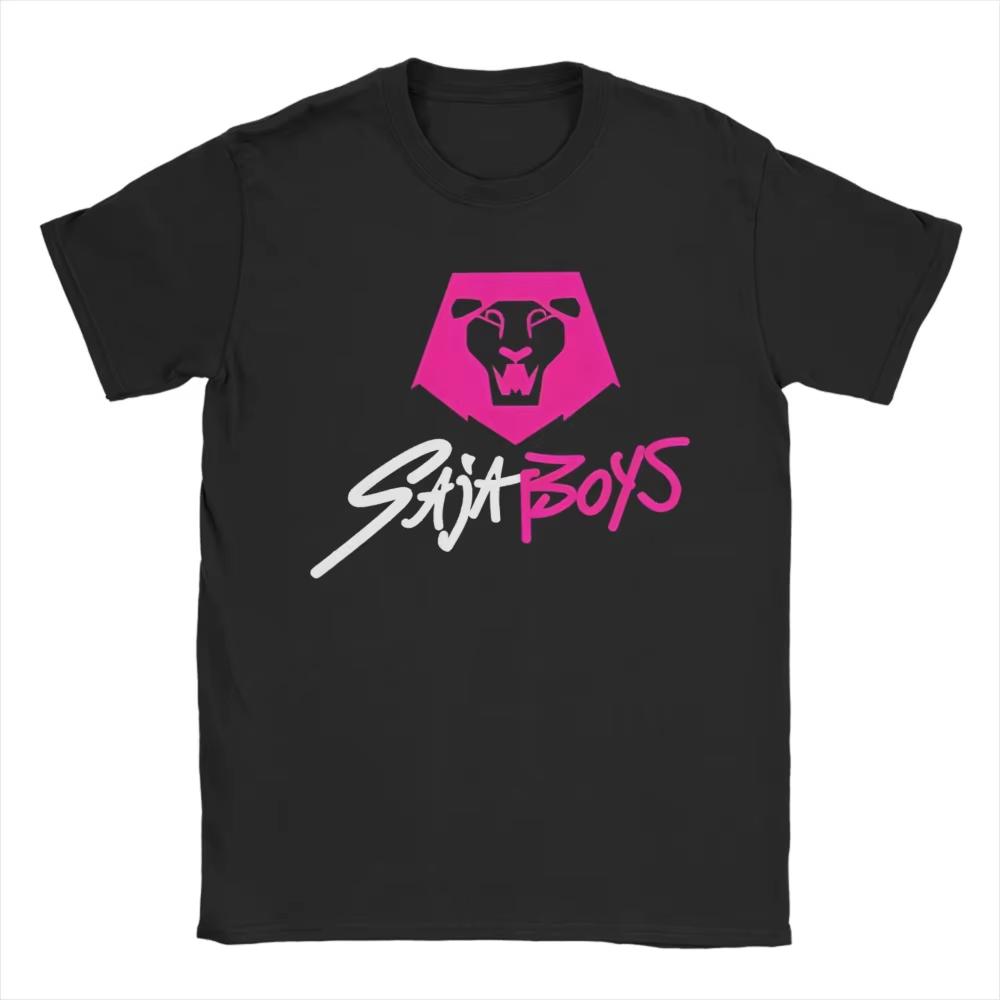 

Autumn Saja Boys Men s T Shirt Kpop Demon Hunters Fashion Tees Women Short Sleeve Crewneck T-Shirts Cotton Birthday Gift Tops S