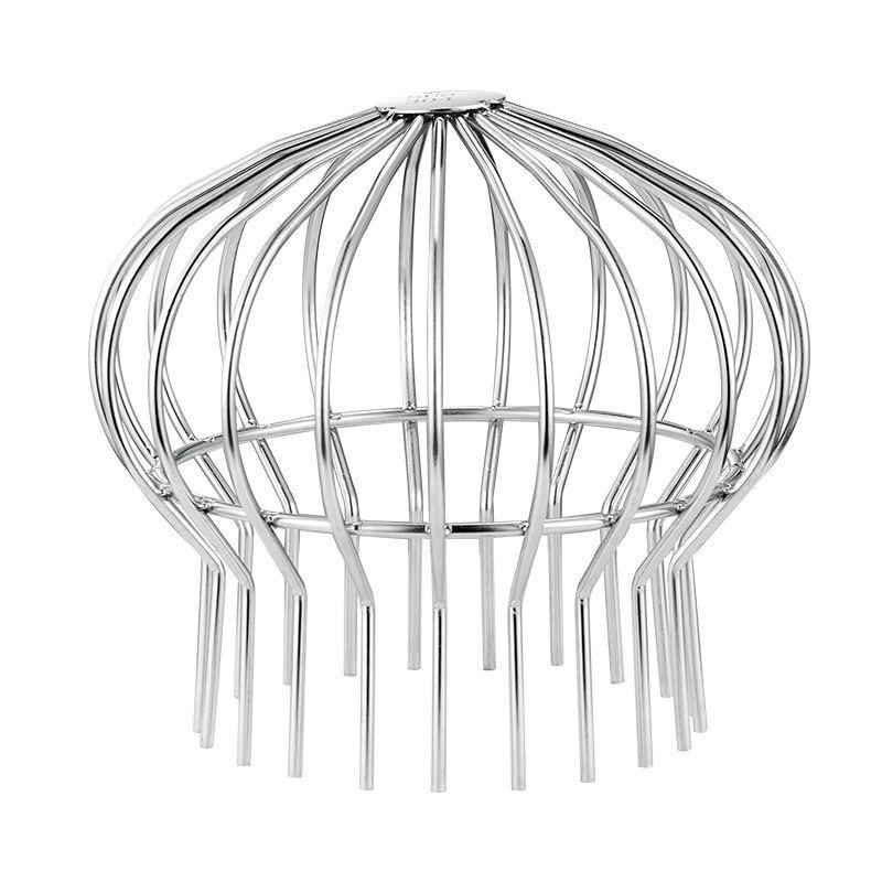 Couvercle de bonde de sol anti-colmatage en acier inoxydable pour terrasse, balcon, patio et toit-terrasse