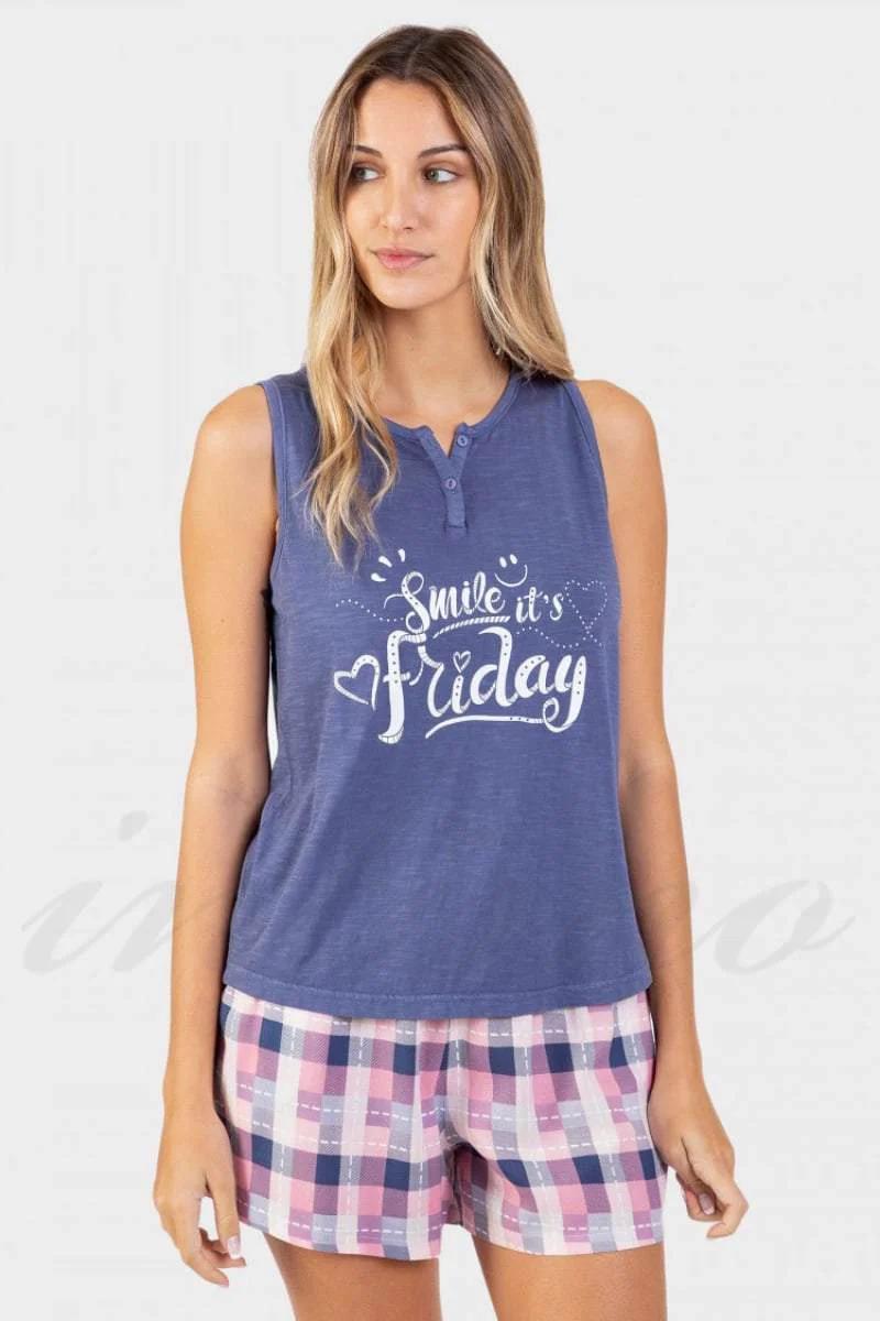 

комплект: майка та шортики Massana (72043) 46(L) різнокольорові кольору