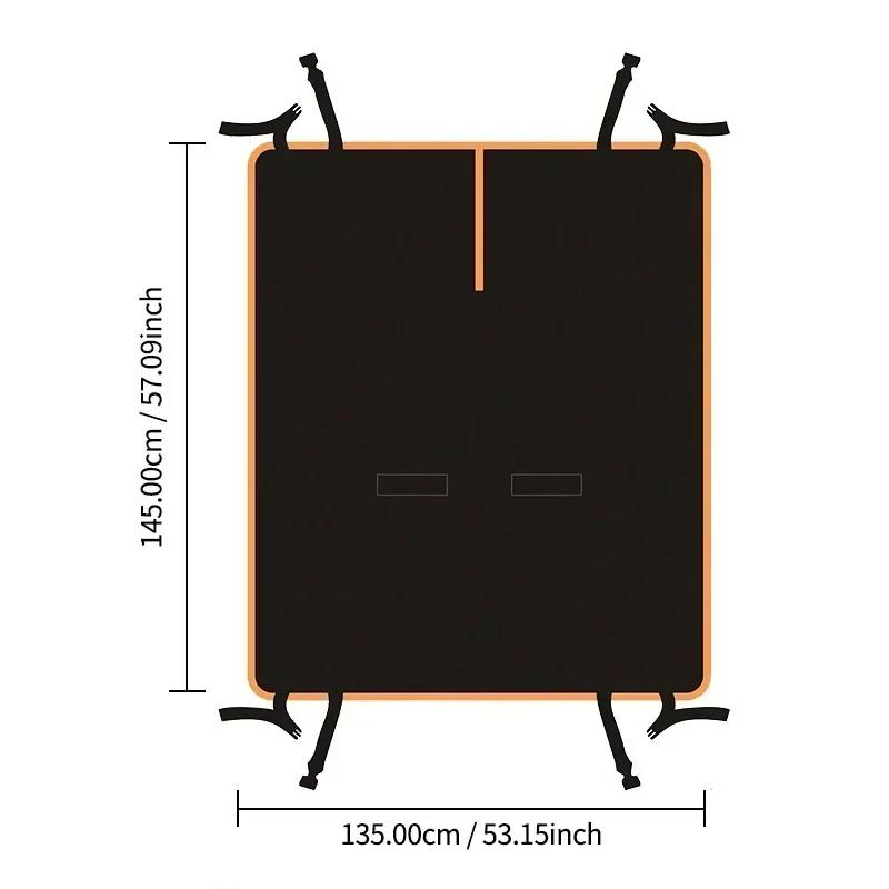 For Cars Trucks SUVs Premium Oxford Cloth Dog Car Seat Cover Durable Waterproof Scratchproof Pet Hammock Cushion Protector