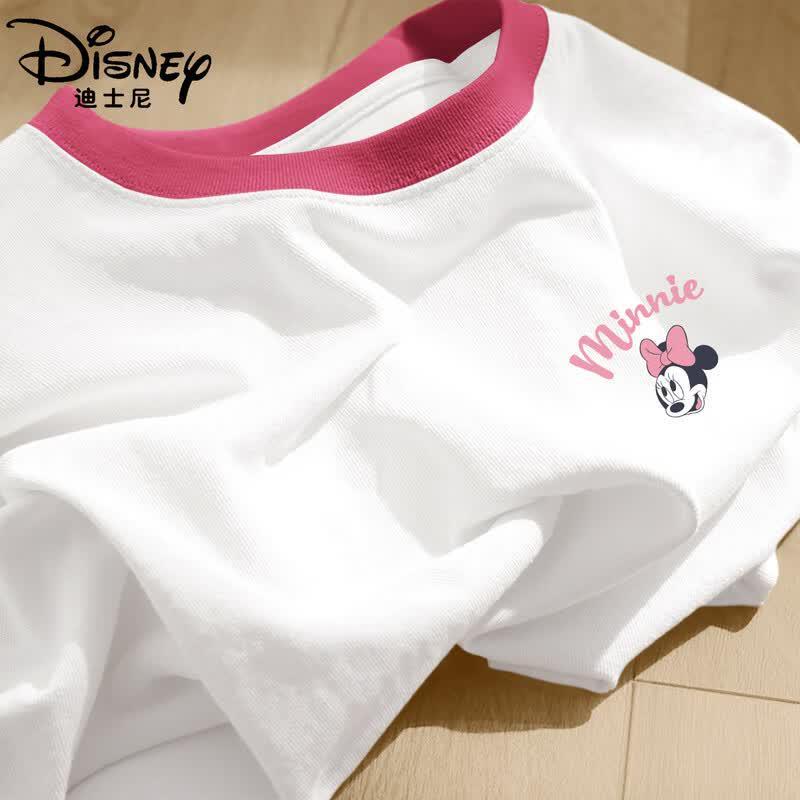Disney Girls Summer Loose Short-Sleeve T-Shirt 140