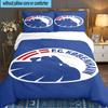 Fc Copenhagen Lion Crest 3PCS Bedding set,Ideal for 1pc Duvet Cover And 2pcs Pillowcases Perfect for Fan gift,Ideal for Bedroom, Dormitory