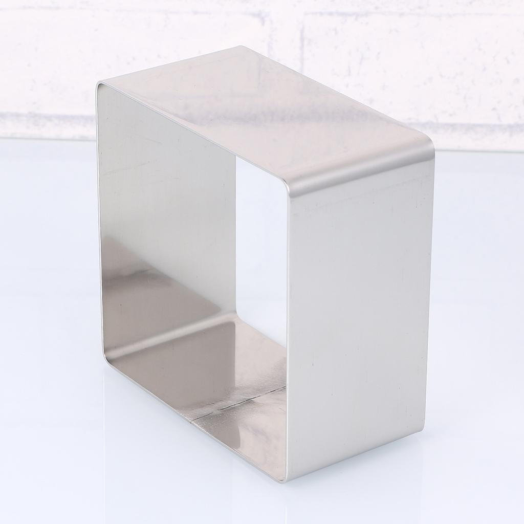 Platz Burger Patty Form Edelstahl Kuchen Ring Cookie Form Oval Schneider Backen Baby