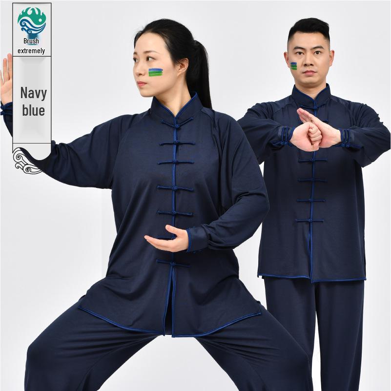 

Унисекс Удобный Дышащий Костюм для Тай-чи для Мужчин и Женщин - Идеально подходит для занятий спортом на открытом воздухе и тренировок по боевым искусствам XS