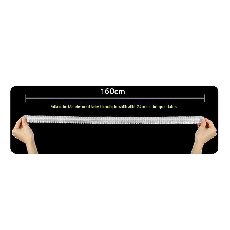 Stor Transparent Engångsdammöverdrag för Köksapparater eller Bröllopsbanketter