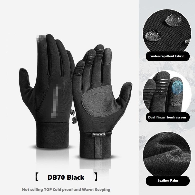 Luvas Impermeáveis para Exterior para Inverno com Tela Sensível ao Toque à Prova de Vento e Quentes