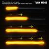 2pcs 12V RGB Car Led Strip Lights Flowing Turn Signal Lamp App Control Flexible Decorative Strip Waterproof DRL Day Running Lamp