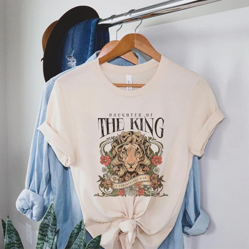 Women Vintage Boho Bible Verse TShirt Cute Aesthetic Jesus Worship Tee Shirt Faith Religious Tops Gift FeUnisex Christian Apparel