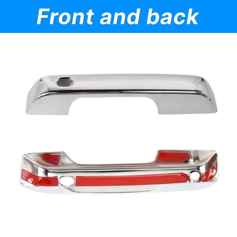 Car Door Handle Cover Trim For Ford F150 2025 2025 / F-250 F-350 Super Duty 2025-2025 Black/Chrome Car Styling Accessories