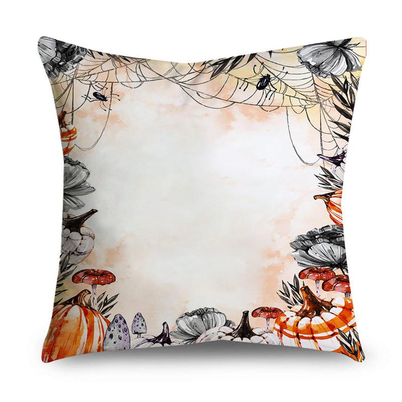 Happy Easter Halloween printed pattern cushion cover for home living room sofa decoration square polyester pillowcase