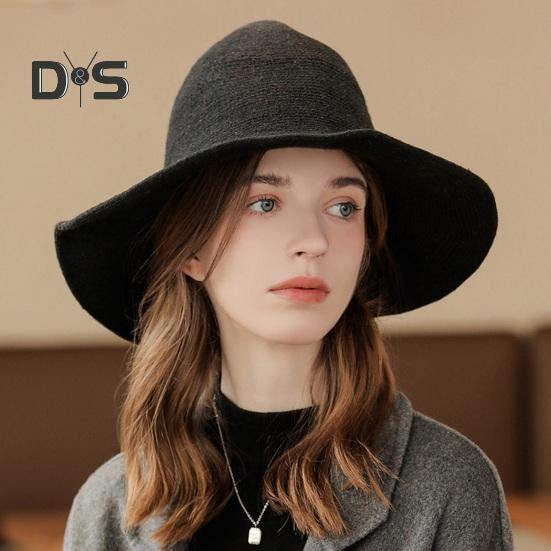 Witch Cosplay Hat Halloween Costume Knitted Foldable Pointed Solid Color Photo Prop Masquerade Festival Decoration Cap Headpiece