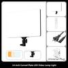 LED Photo Studio Light Video Lighting Portable Video Recording Photography Panel Lamp With Stand for Youbute Game Tiktok Makeup