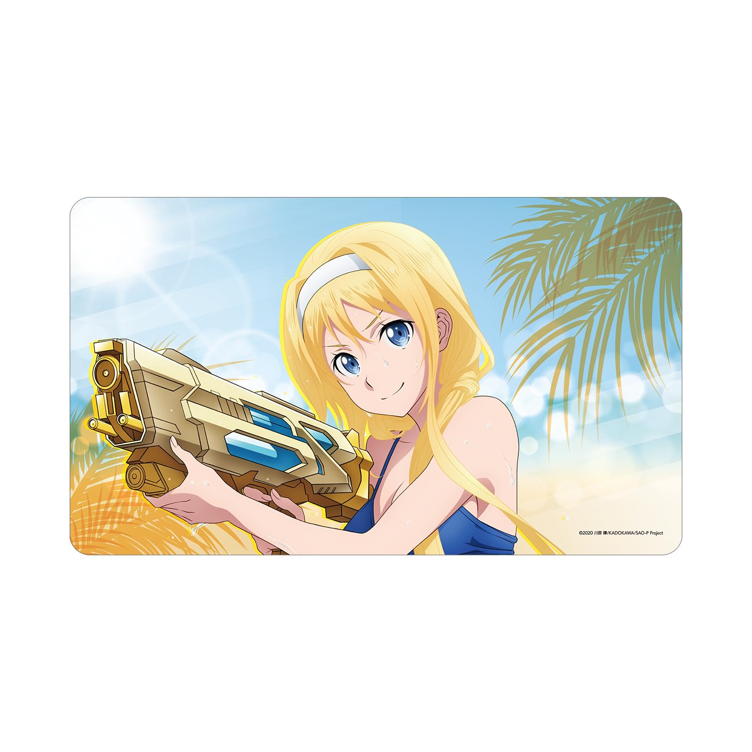

Sword Art Online Original Illustration Alice Water Gun Battle Desk Mat Ver. Multi-Function