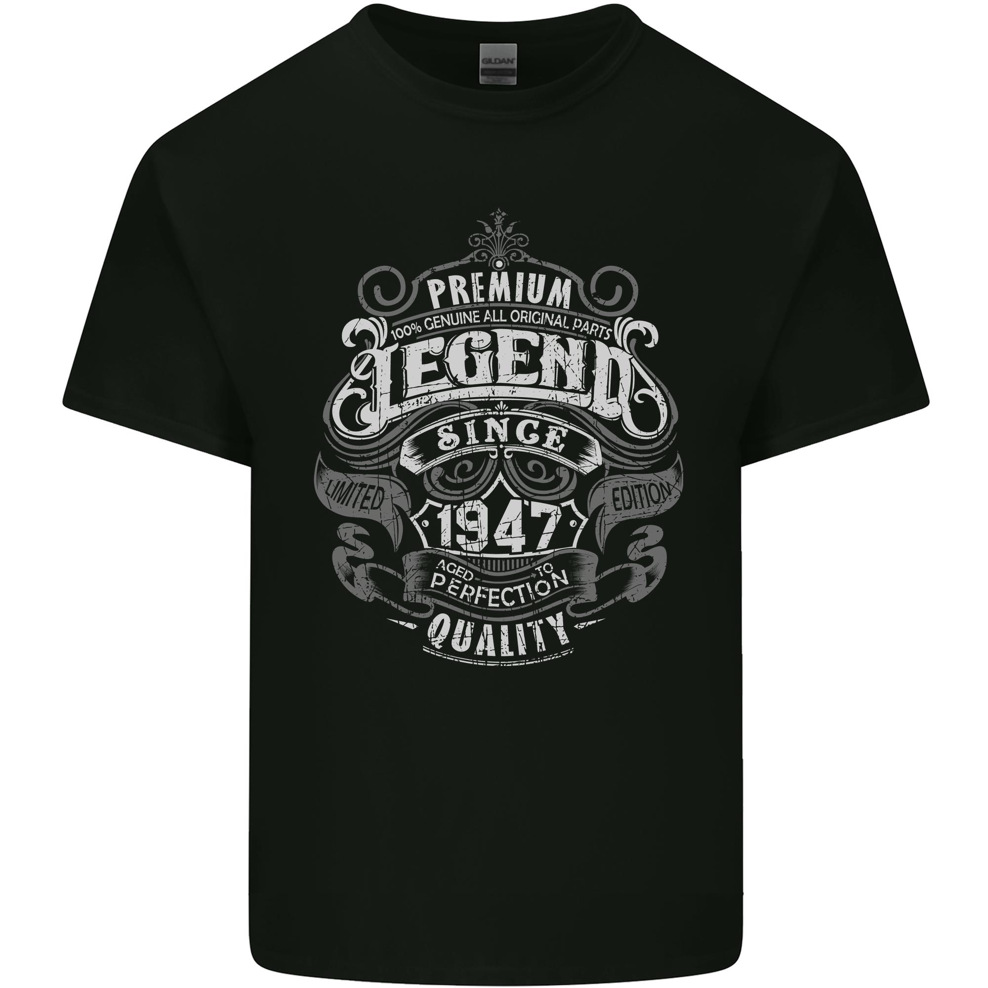 Premium Legend 79th Birthday 1947 Unisexs Light Cotton TShirt S