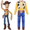 Colorful Toy Story 4 Woody Cosplay Costume For Kids Featuring Long Sleeves Jumpsuit