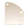 Musiclily Pro Blade-Shaped Steel Guitar Neck Plate for Electric Guitars and Basses, Black