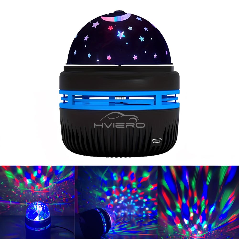 LED Galaktyczna Nocna Lampa Atmosferyczna RGB Gwiazda Wir Projekcja Pilot Kolorowa Lampa do Pokoju Dziecięcego Salonu Imprezy