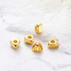 30/50pcs 14K 18K Gold Color Plated Brass Hole 1.5mm Triangle Beads Spacer Beads Bracelet Diy Jewelry Accessories