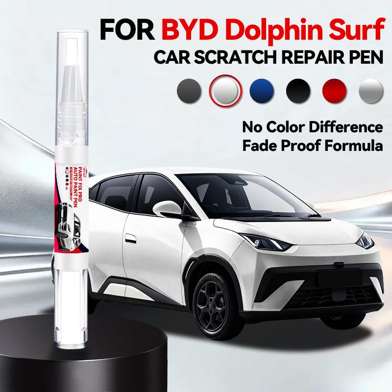 Purpose Vehicle For BYD Dolphin Surf Paint Repair Pen Touch Up Scratch Remover DIY Auto Accessories Black White Blue Gray Purple